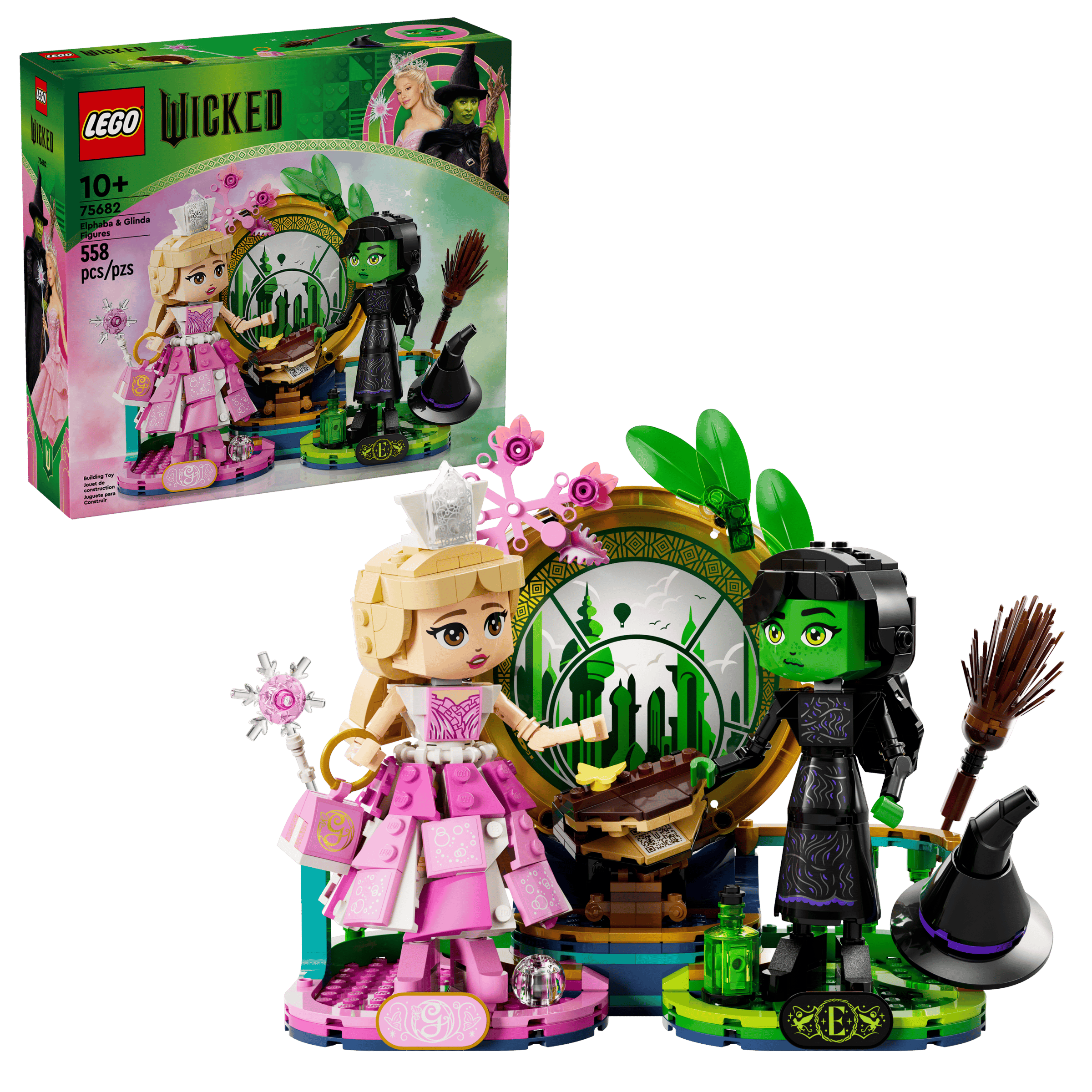 Disney Wicked - Elphaba & Glinda Figures Lego Sets - 75682