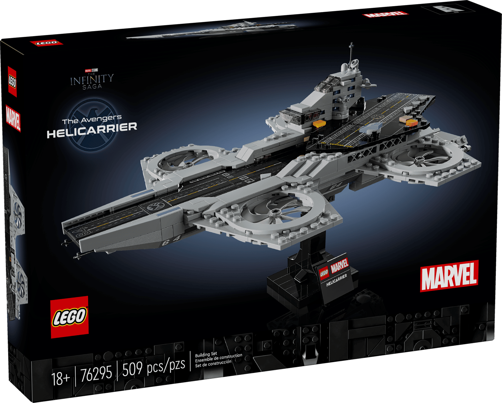 Marvel - The Avengers Helicarrier Lego Set - 76295